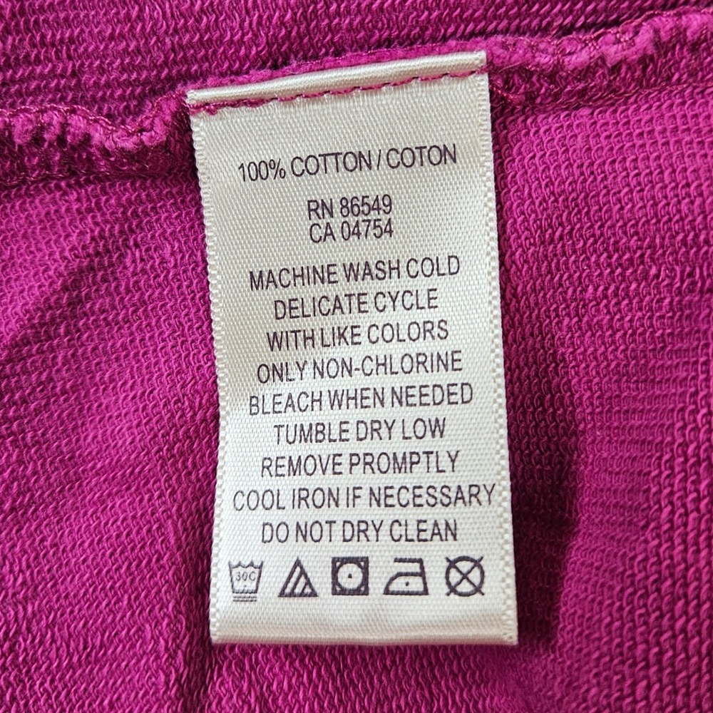 Women's Tommy Bahama Relax Sz Medium Open Front Waterfall Cardigan Flowy Stretch - Picture 5 of 6